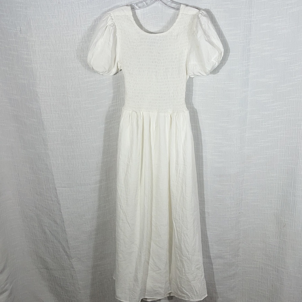 Glamorous Lace Up Back Midaxi Dress Small — image 4 of 8